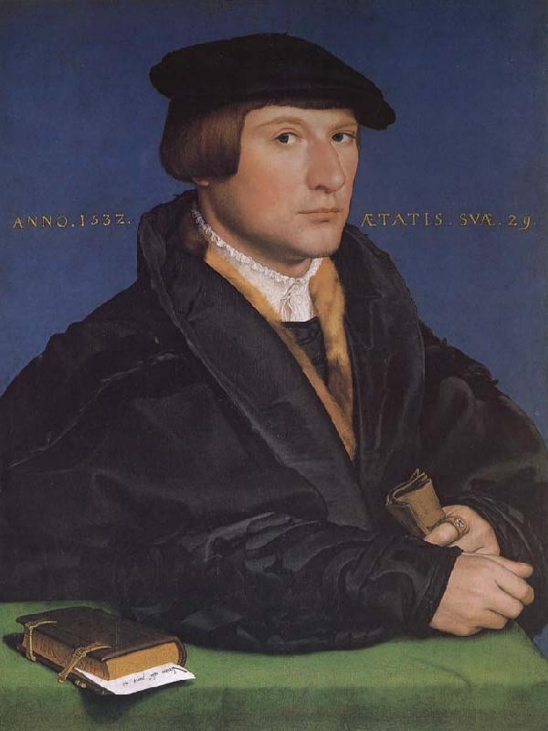 Hans Holbein Hermann von portrait France oil painting art